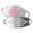 Pink | Impact Engraving, variant on MedicEngraved Stainless Steel Custom Medical Alert Bracelet - 6mm Infinity Link