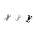 thumbnail image 2 of UNIQUE CREATIV Assorted Hooks & Eyes - Size 1/2, 60 Sets, 2 of 5