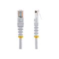 thumbnail image 3 of StarTech.com Cat5e Ethernet Cable - 25 ft - White - Patch Cable - Molded Cat5e Cable - Long Network Cable - Ethernet Cord - Cat 5e Cable - 25ft (M45PATCH25WH) - Patch cable - RJ-45 (M) to RJ-45 (M) - 25 ft - UTP - CAT 5e - molded - white - for P/N: PM1115UW, PM1115UWEU, 3 of 4