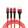 thumbnail image 1 of Yeacher 3-IN-1 USB Charging Cable Multi Line Type C Micro USB Connector Replacement for Charging Cable, 1 of 7