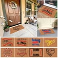 thumbnail image 3 of WHEANG Clearance Baseball Fun Home Door Mat Rug 60*40CM Anti Slip Dirty Door Rug Entrance Front Door Outdoor Entrance Porch Mat Anti Slip Polyester, 3 of 3