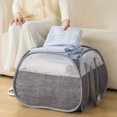 thumbnail image 1 of Dvkptbk Laundry Hampers Mesh Laundry Hamper with Wide Opening and Side Pocket Breathable Sturdy Foldable and Space Saving for Laundry Clothes and Storage Organization and Storage, 1 of 6