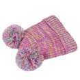 thumbnail image 4 of XASZHN New Solid Color Jacquard Children's Hat Scarf Three Piece Stock Double Hat Long Neck Warm Suit Kids Caps Multicolour One Size, 4 of 8