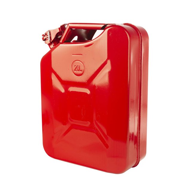 Rugged Ridge Contenant de Rangement pour Liquides 17722.31 Rouge; 20 Litres; Autoportant; en Métal; avec Récipient de Rangement pour Liquides Seulement