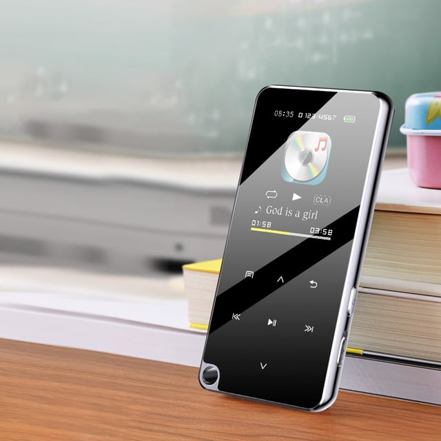 EGNMCR Bluetooth MP3 With Memory Card MP4 Music Player Student Version Lossless HIFI MP5, Gift