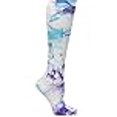 thumbnail image 3 of Nurse Mates Chaussettes de Compression pour Cœur et Vacances, Lilas/aqua, Taille Unique, 3 of 3