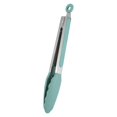 thumbnail image 2 of Tongs for Cooking with Silicone Tips Kitchen Tongs, 9-Inch Cooking Tongs with Premium Silicone Tips, Non-Stick Food Tongs with Heat Up To 480°F, 304 Stainless Steel, 2 of 8