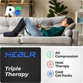 thumbnail image 3 of REATHLETE HEALR Leg Massager: Calf Massager and Foot Massager | Leg Massager for Circulation Improvement | Leg Massager with Heat and Compression | Heat and Cold Therapies, 3 of 5