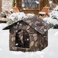 thumbnail image 3 of Outdoor Cat Bed for Small with Removable Zippered Cushion - Portable Cloth Pet for Indoor and Outdoor Use Cat Bed Cat Cat Outdoor Cat For Outdoors With Removable Zippered Cushion Cat Made Of Cloth, 3 of 3