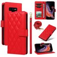 thumbnail image 1 of Samsung Galaxy Note 9 Phone Case , Wallet Flip Cover Adjustable Crossbody Lanyard Magnetic Card Slots, 1 of 5