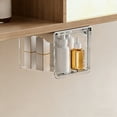 thumbnail image 2 of Birdeem Clear Stackable Drawer Organizer Bins, Plastic Bathroom Storage for Under Sink, Vanity & Cabinet, Transparent Makeup Cosmetic Container with White Frame, Slide-Out Design for Small Items, 2 of 7