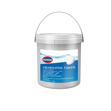 Liquidation Aujourd'hui! 300 Pcs JIASEN Comprimés de Chlore pour Piscine et Spa Comprimés de Chlore Transparents Efficaces pour Piscine Longue Durée pour Piscine