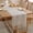 Kaki, variante sur Dvkptbk Chemin de Table Boho Chemin de Table Rustique en Lin Macramé avec Pompons Chemin de Table Tissé pour Décoration de Table Bohème pour Salle à Manger et Chambre Décoration de Table Chemin de Table Déco Maison