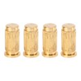 thumbnail image 1 of Guitar Bridge Mounting Anchors, Guitars Bridges Bushing Sturdy  4Pcs Easy Installation  For Electric Guitars Black,Gold,Silver, 1 of 8