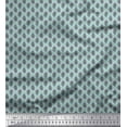 thumbnail image 1 of Soimoi Polyester Crepe Fabric Dot & Paisley Small Fabric Prints by Yard 52 Inch Wide, 1 of 3