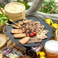 thumbnail image 4 of Classification de Produit Plateaux de Cuisson et Plateaux Titre de Produit Poêle à Griller Multifonctionnelle Antiadhésive Poêle de Barbecue Coréenne Poêle de Cuisson Plaque Chauffante Portable avec Double Poignée pour Maison Cuisine Camping Voyage 1 Pce, 4 of 6