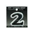 thumbnail image 1 of XP24030 JOY APPLIQUE Lettre Fer à Repasser COOPER 1 5 Noir 2, 1 of 1