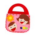 thumbnail image 2 of Abbracc DIY Sewing Kit Activity Toy Cartoon Felt Handbag Material Lightweight Bag Making Kids, 2 of 9