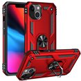 thumbnail image 1 of [PST] iPhone 15 Plus / 14 Plus Rotating Ring Case, Anti-Drop Hybrid Magnetic Hard Kickstand Case Cover with Ring Stand, 1 of 6