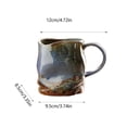 thumbnail image 3 of fheaev Ceramic Shaped Coffee Mug Mug Home Ceramic Coffee Mugs, 3 of 6