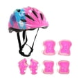 thumbnail image 4 of Quzzie Kids Sport Protective Gear Multipurpose Adjustable Kids Bike Helmet Set for Bike Pink, 4 of 8