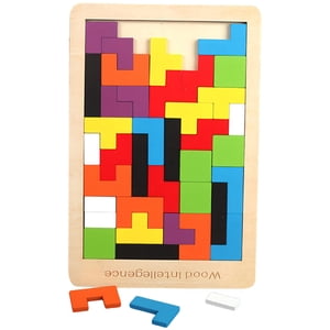 Bâtir Block en bois Puzzle éducatif créatif en bois pour les enfants