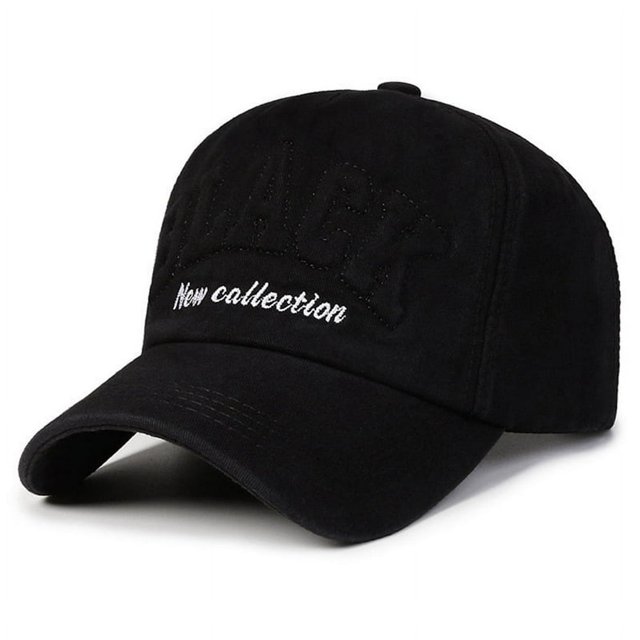 Street Embroidered Baseball Cap Korean Version Curved Brim Small Face Outdoor Cap