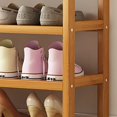 thumbnail image 3 of Multi Layer Shoe Rack Shoe Rack Shoe Storage Rack Storage Shoe Shelf Multi Layer Shoe Rack Thicken Bamboo Large Capacity Durable Shoe Storage Rack For Bedroom Dormitory 4 Layers,, 3 of 5