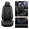 thumbnail image 2 of Maidao Car Seat Covers for BMW for X3 2003-2017 5 Seats Leather Waterproof Front Rear Cushion Protector Full Set Black, 2 of 7