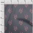 thumbnail image 1 of oneOone Cotton Poplin Fabric Leaves|Floral & Paisley Block Decor Fabric Printed BTY 56 Inch Wide, 1 of 4