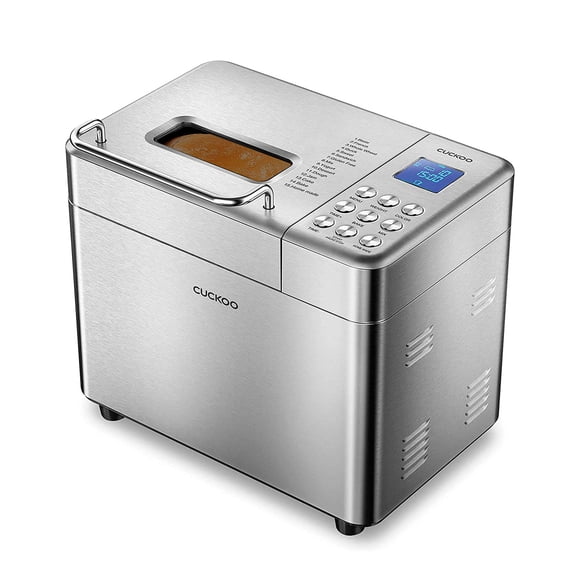 Cuckoo Machine à Pain avec 15 Réglages de Cuisson et 3 Couleurs de Croûte