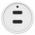 thumbnail image 3 of OtterBox Dual USB Premium Fast Charge Car Charger Power Delivery 30W + Power Delivery 20W White Car Chargers, 3 of 4