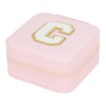 thumbnail image 2 of TopLLC 26 Letters Earring Jewelry Display Storage Box Case Organizer Flannel Tray Holder Gift, 2 of 3