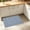 Blue, variant on Woven Texture Door Mat Soft Absorbent Non-Slide Bathroom Mat for Kitchen Living Room