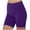 Purple1, variant on StSilkitty Seamless Women's Shorts Stretch Biker Shorts High Waisted Yoga Running Shorts with Pockets