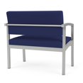 thumbnail image 3 of Pemberly Row Fabric Bariatric Chair in Silver/Open House Cobalt, 3 of 5