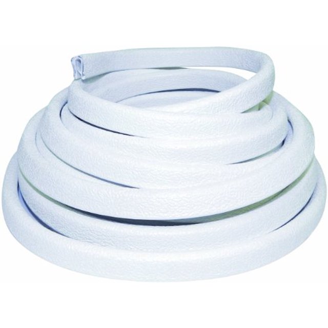 Taco Metals Flexible Vinyl Trim, White, 1/4-Inch