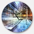 thumbnail image 1 of DesignArt Future Industry Large Wall Clock, 1 of 2