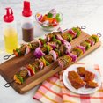 thumbnail image 2 of Brochettes pour BBQ anti-adhésives en métal, 2 of 8
