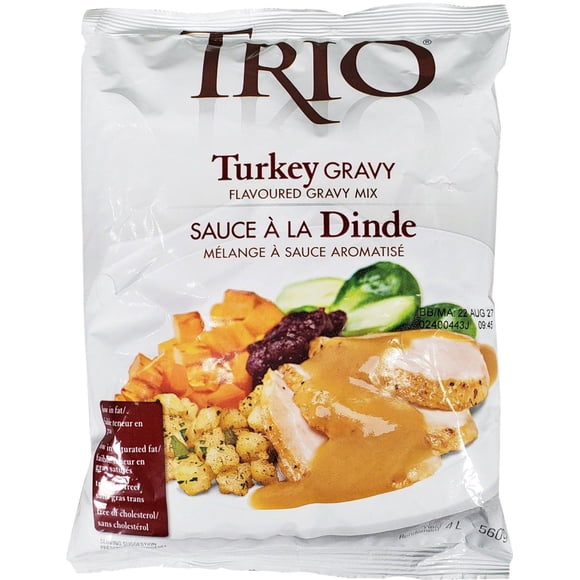 Trio - Turkey Gravy - 560g - Single Pack - Quick & Easy Flavor for Every Turkey Meal (1ct)