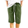thumbnail image 1 of Shorts à Taille Élastique pour Femmes Mode Femmes Shorts Décontractés Amples Taille Élastique Été Poche Shorts à Taille Élastique Femmes Taille 16 Shorts Femmes, 1 of 6