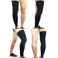 thumbnail image 4 of Stretchy Long Sock Full Leg Sleeve Comfortable Durable Convenient Considerable for Baseball Basketball, 4 of 6