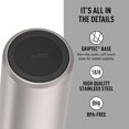 thumbnail image 4 of THERMOS ICON SERIES, Stainless Steel Beverage Bottle, Matte Stainless Steel, 40 oz, 4 of 7