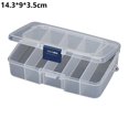 thumbnail image 4 of 1PC Plastic Tool Screws IC Storage Box Craft Organizer Small Part Container Case, 4 of 9