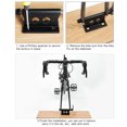 thumbnail image 2 of Mountain Bicycle Front Fork Rack Aluminum Alloy Holder Car-mounted Truck Installation Mount Holder Cycle Modified Lock Bracket Accessory Truck Silver, 2 of 8