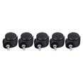 thumbnail image 3 of Office Chair Wheels Set,5PCS Office Chair Wheels Furniture Caster Wheels Chair Caster Compact and Lightweight, 3 of 12