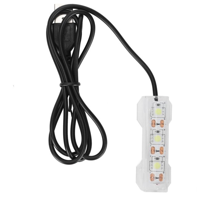 Ccdes Small Aquarium Water Plant Light Desktop Fish Tank Mini Decoration Soft LED Lamp,Fish Tank Light,Aquarium Decoration Light