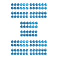 thumbnail image 1 of relayinert 24pcs/set Wide Application Wedding Party Home Decor Durable And Reliable lake blue 5Set, 1 of 6