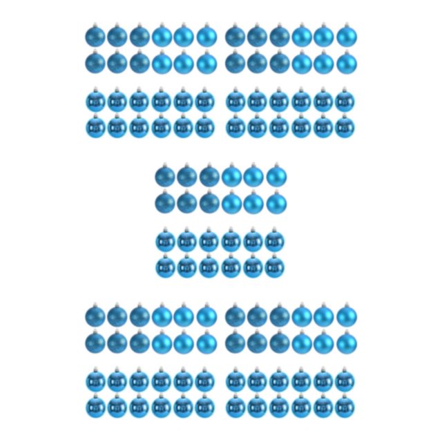 relayinert 24pcs/set Wide Application Wedding Party Home Decor Durable And Reliable lake blue 5Set