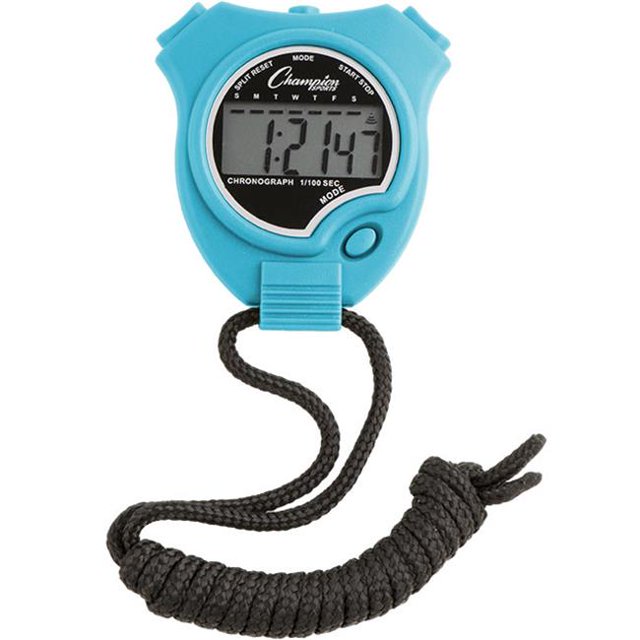Champion Sports 910NBL Chronomètre, Bleu Néon
